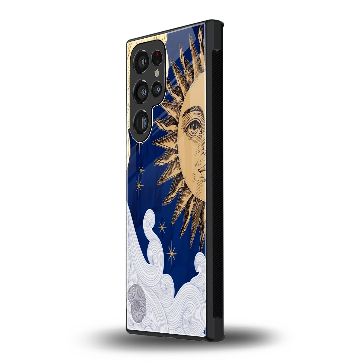 Solar Bliss samsung galaxy s23 ultra mobile cover | shockproof glass phone case