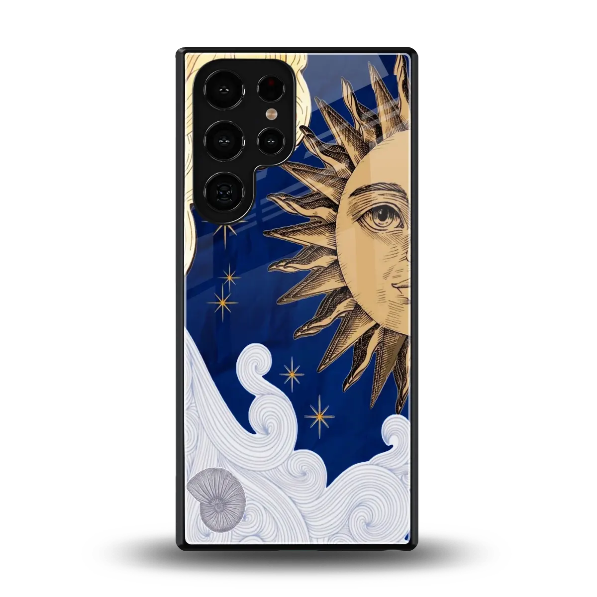 Solar Bliss back phone cover | glass case for samsung galaxy s25 ultra
