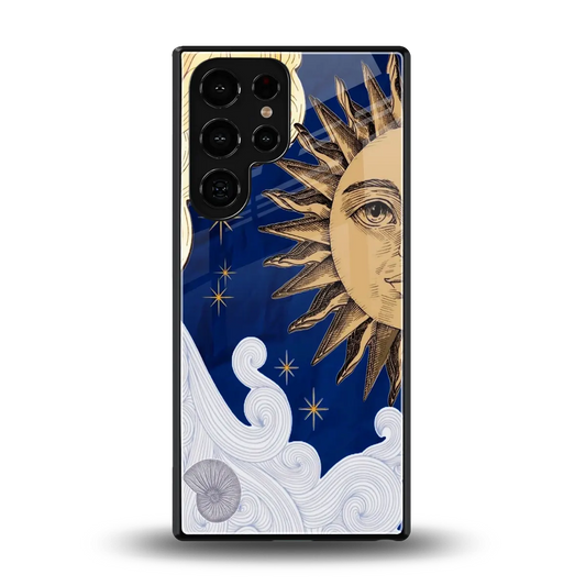 Solar Bliss back phone cover | glass case for samsung galaxy s25 ultra