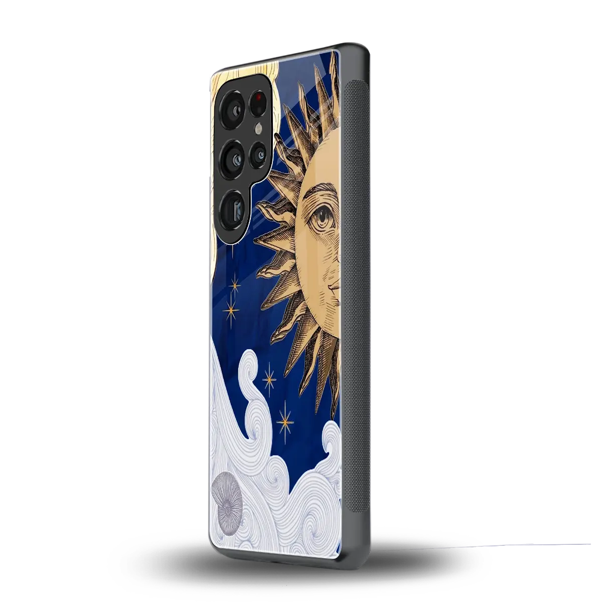 Solar Bliss samsung galaxy s25 ultra mobile cover | shockproof glass phone case