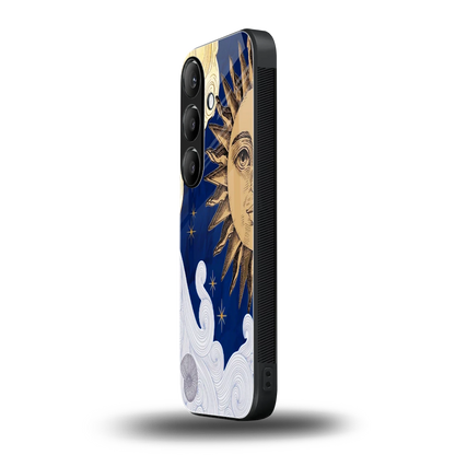 Solar Bliss samsung galaxy s24 mobile cover | shockproof glass phone case