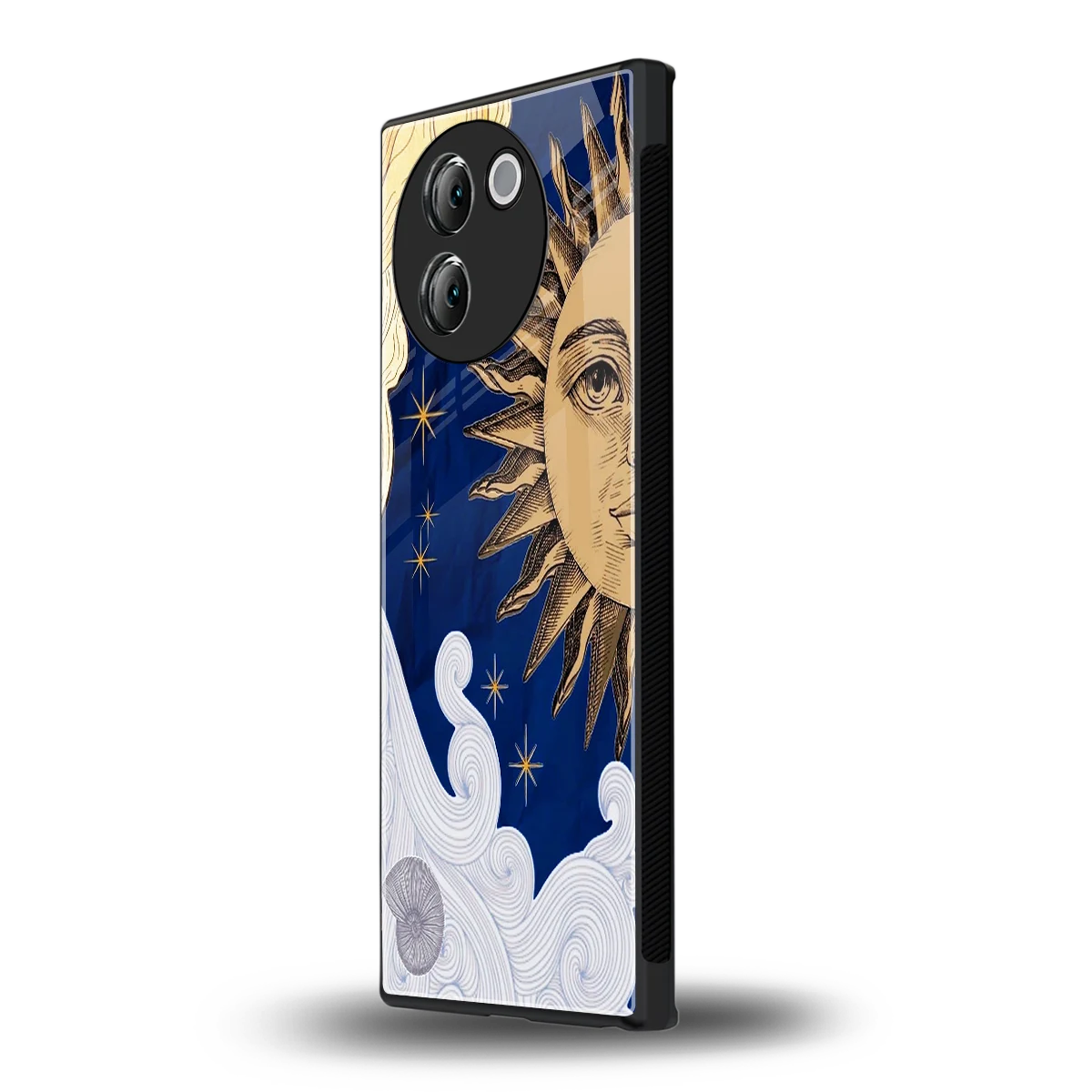 Solar Bliss vivo v30e mobile cover | shockproof glass phone case