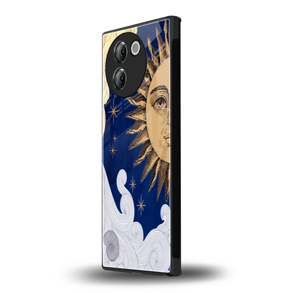 Solar Bliss vivo v30e mobile cover | shockproof glass phone case
