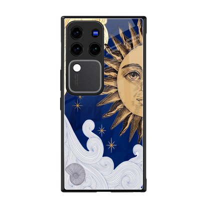Solar Bliss back phone cover | glass case forvivo v30 pro