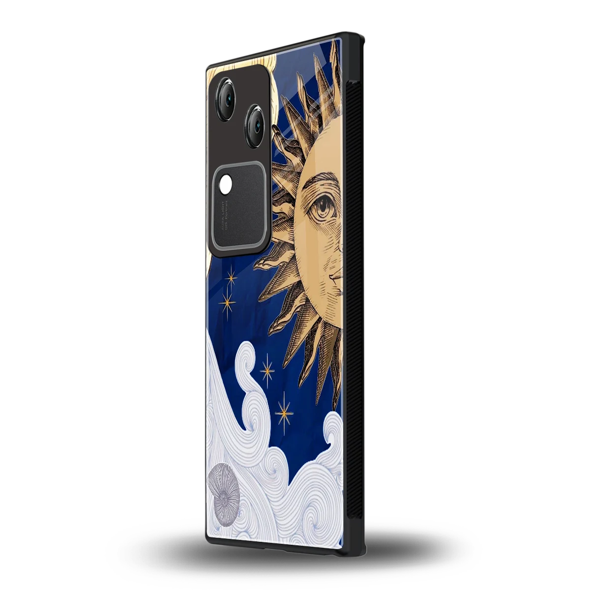 Solar Bliss vivo v30 mobile cover | shockproof glass phone case