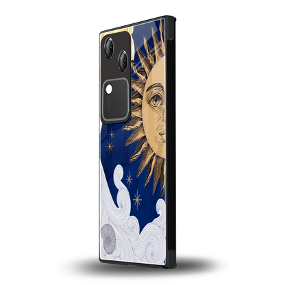 Solar Bliss vivo v30 mobile cover | shockproof glass phone case