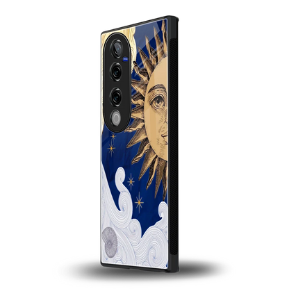 Solar Bliss vivo v40 pro mobile cover | shockproof glass phone case