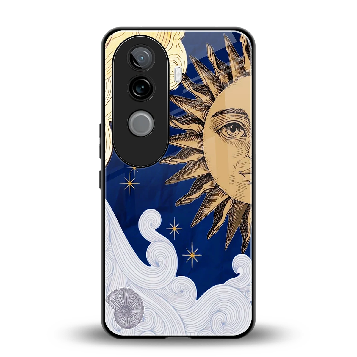 Solar Bliss back phone cover | glass case for vivo v40e