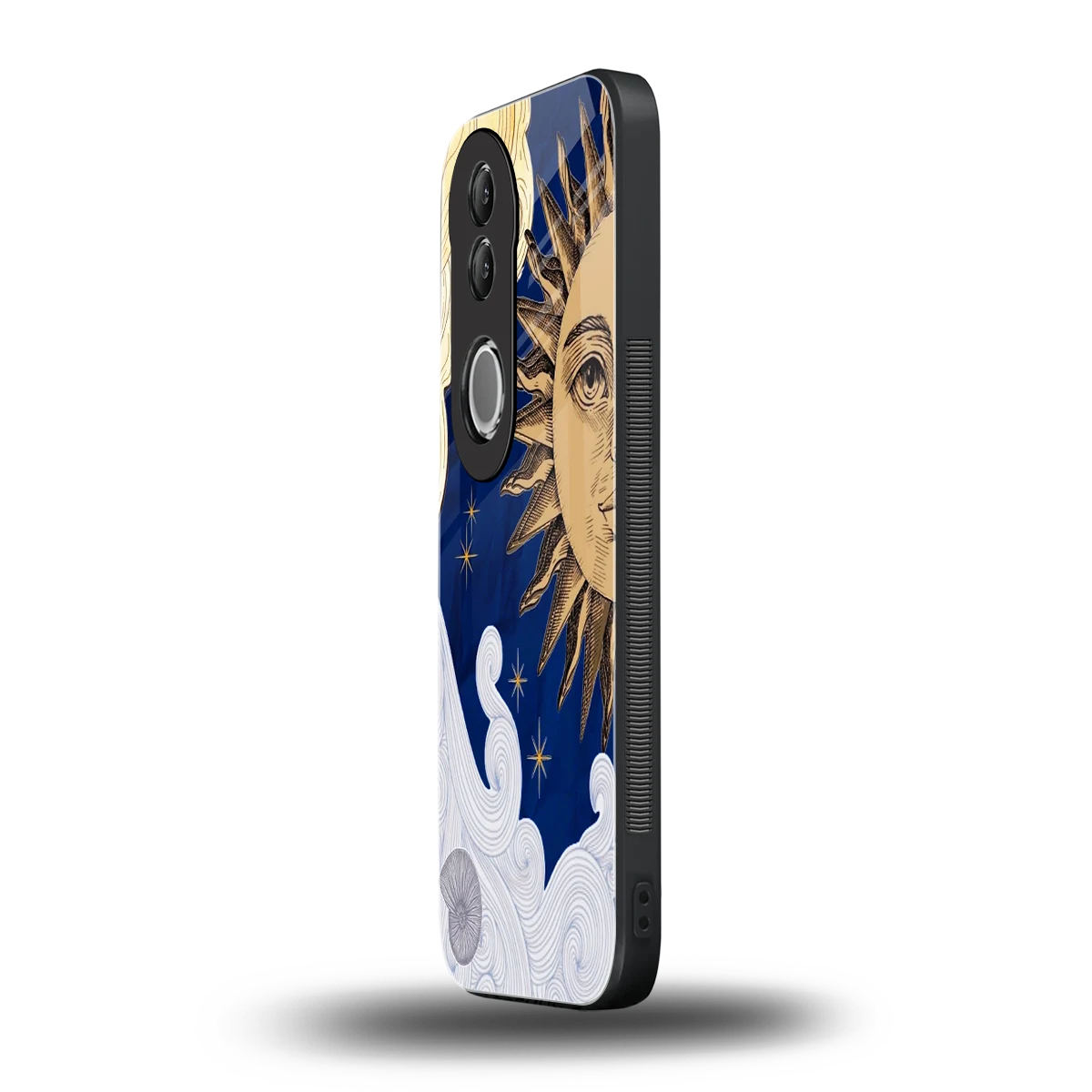 Solar Bliss vivo v50 mobile cover | shockproof glass phone case