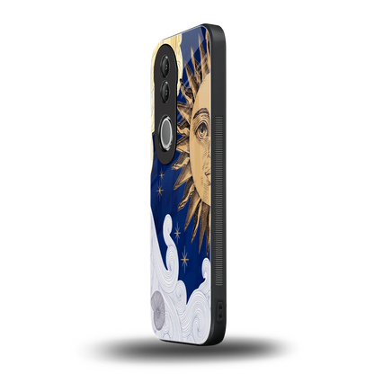 Solar Bliss vivo v50 mobile cover | shockproof glass phone case