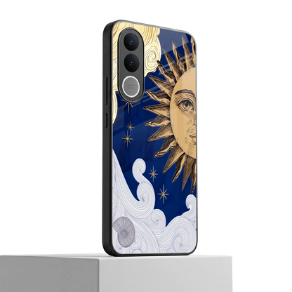 Solar Bliss vivo v70 fe mobile cover | shockproof glass phone case