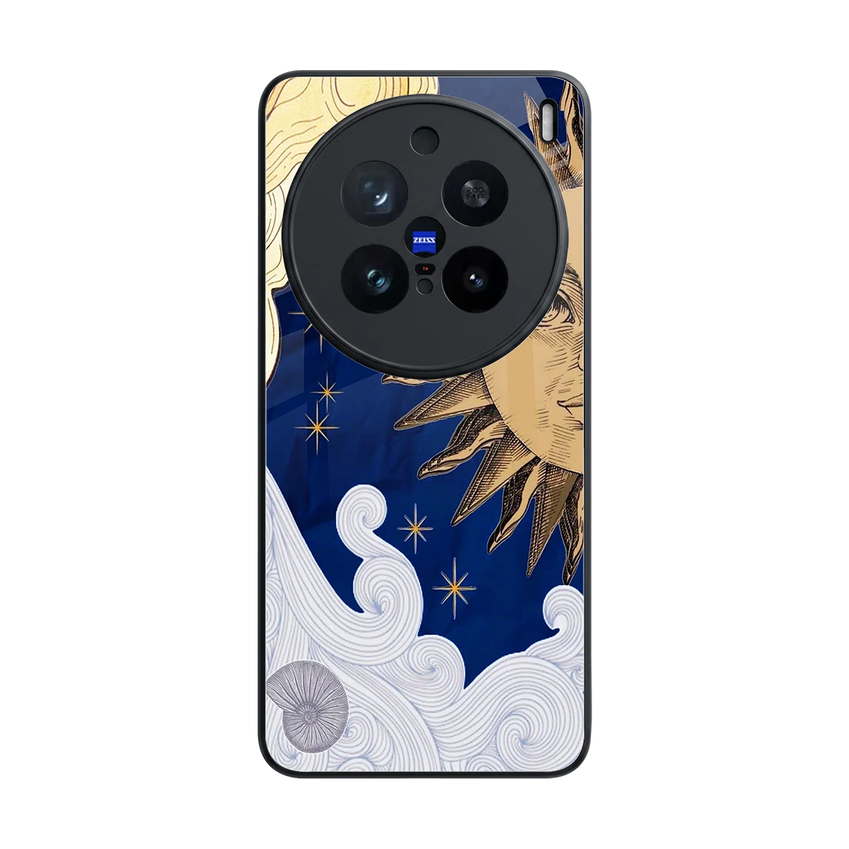 Solar Bliss back phone cover | glass case for vivo x200 pro