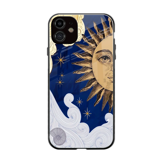 Solar Bliss back phone cover | glass case for iphone 12