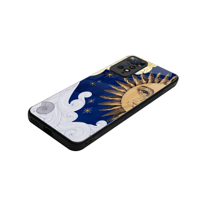 Solar Bliss stylish phone case for redmi note 11 pro | glossy glass and slim fit