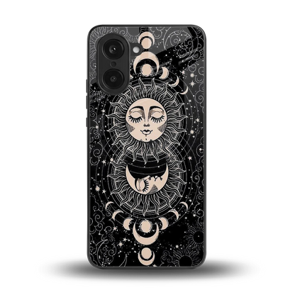 Solar Eclipse back phone cover | glass case for oneplus nord ce5 5g