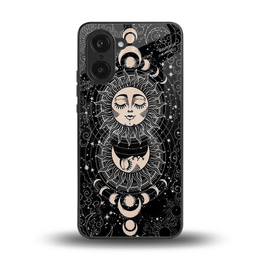 Solar Eclipse back phone cover | glass case for oneplus nord ce5 5g