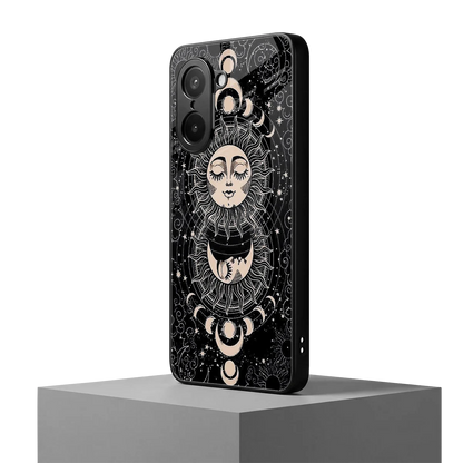 Solar Eclipse oneplus nord ce5 5g mobile cover | shockproof glass phone case
