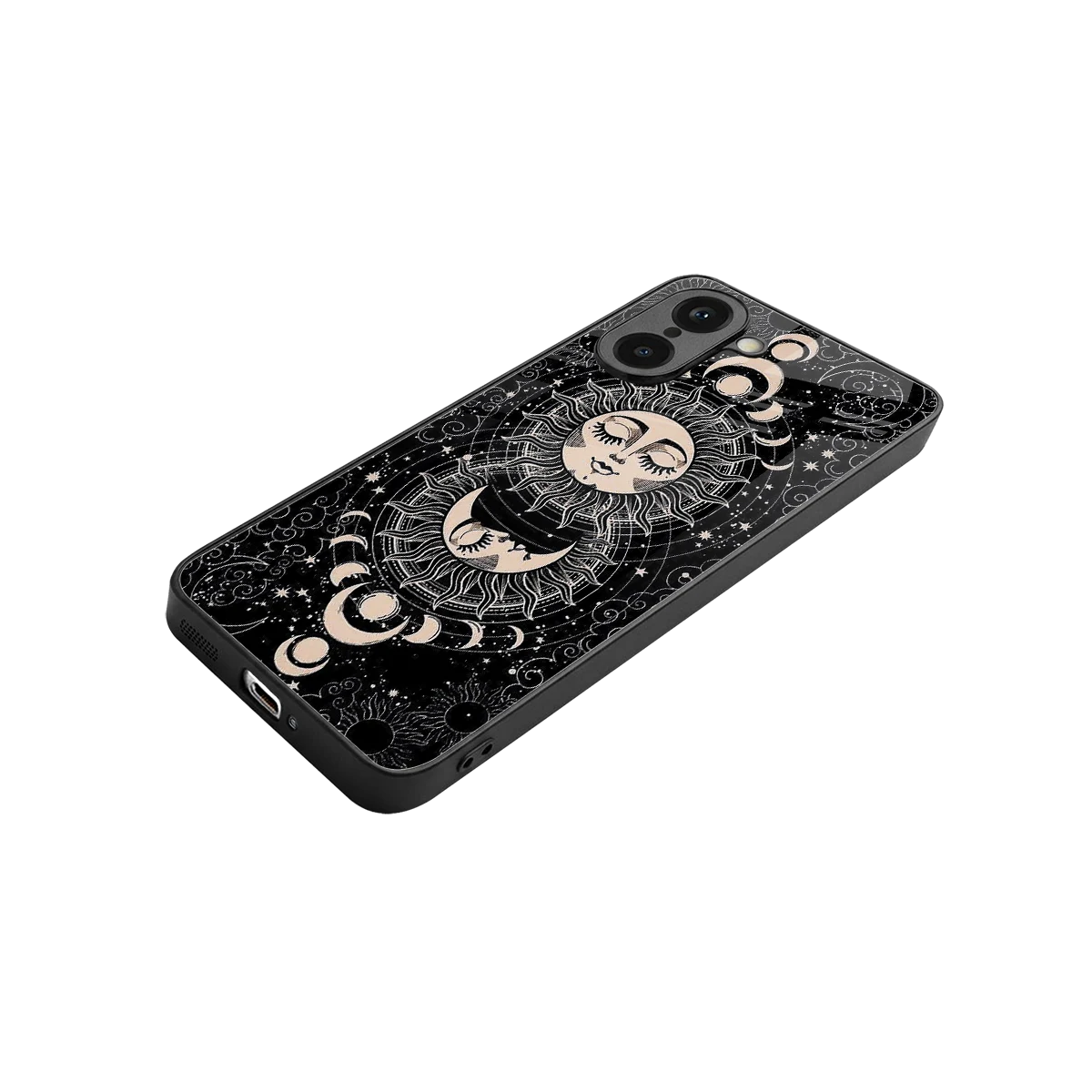 Solar Eclipse stylish phone case for oneplus nord ce5 5g | glossy glass and slim fit