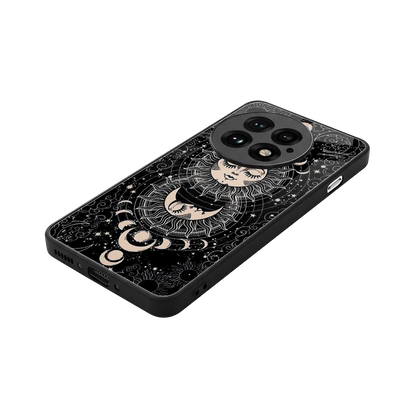 Solar Eclipse stylish phone case for oneplus 13 | glossy glass and slim fit