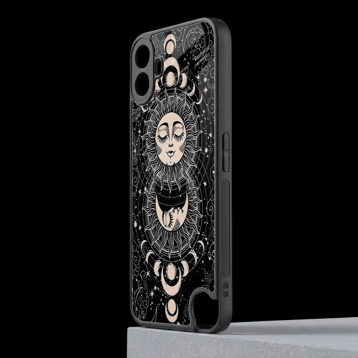 Solar Eclipse cmf nothing phone 1 mobile cover | shockproof glass phone case