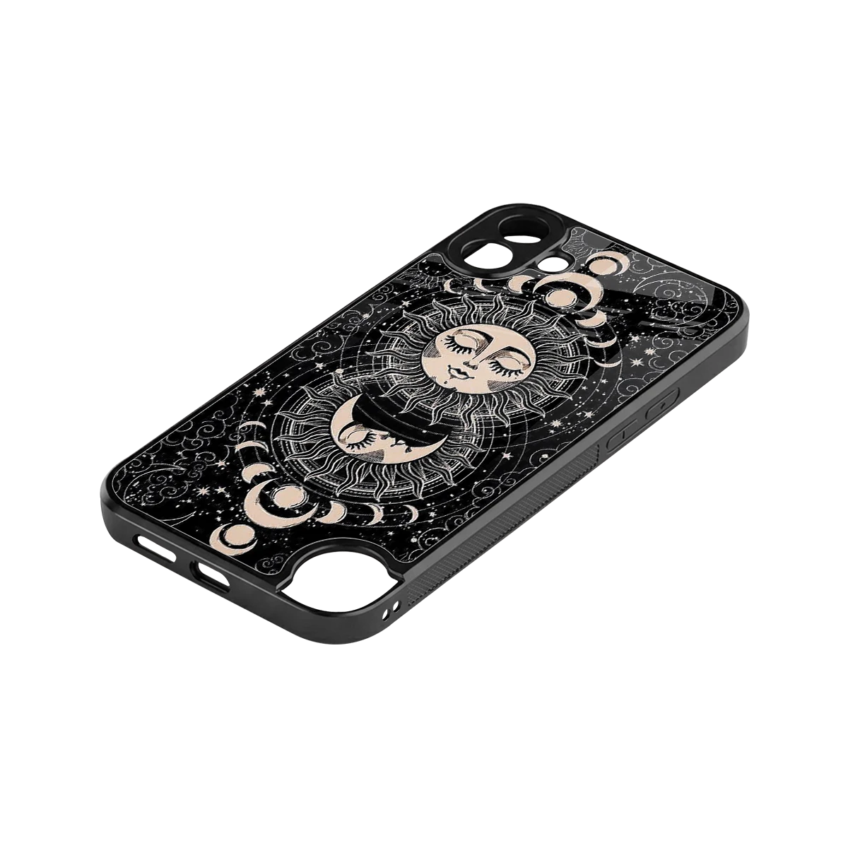 Solar Eclipse stylish phone case for cmf nothing phone 1 | glossy glass and slim fit