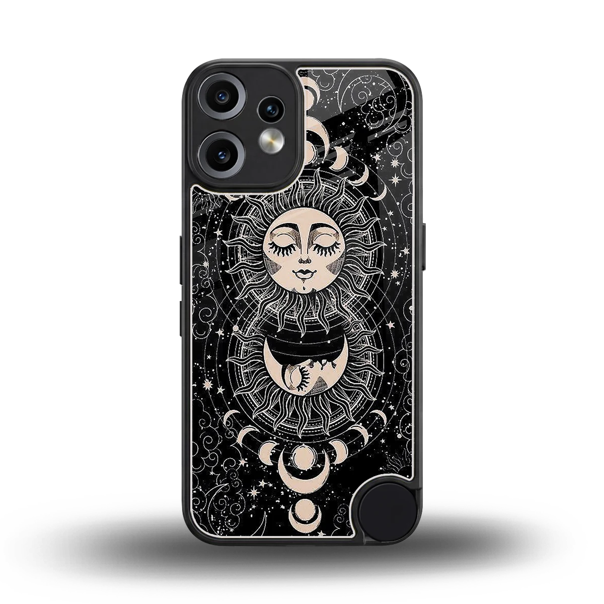 Solar Eclipse back phone cover | glass case for cmf nothing phone 2 pro