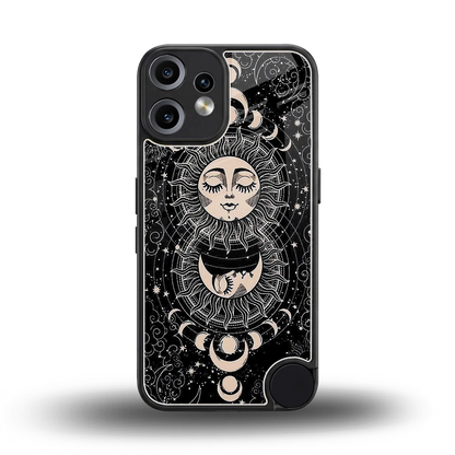 Solar Eclipse back phone cover | glass case for cmf nothing phone 2 pro