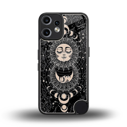 Solar Eclipse back phone cover | glass case for cmf nothing phone 2 pro
