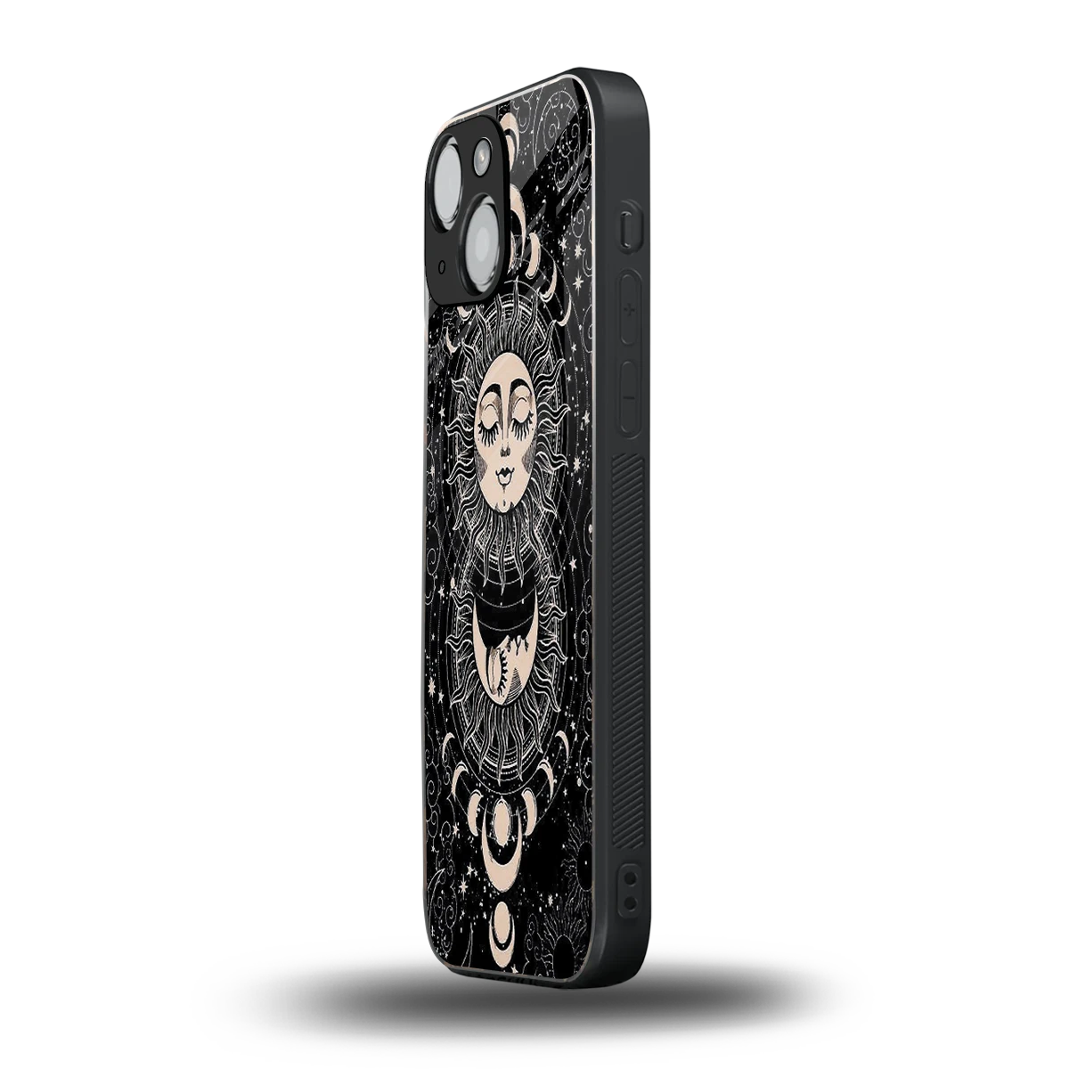 Solar Eclipse iphone 12 mini mobile cover | shockproof glass phone case