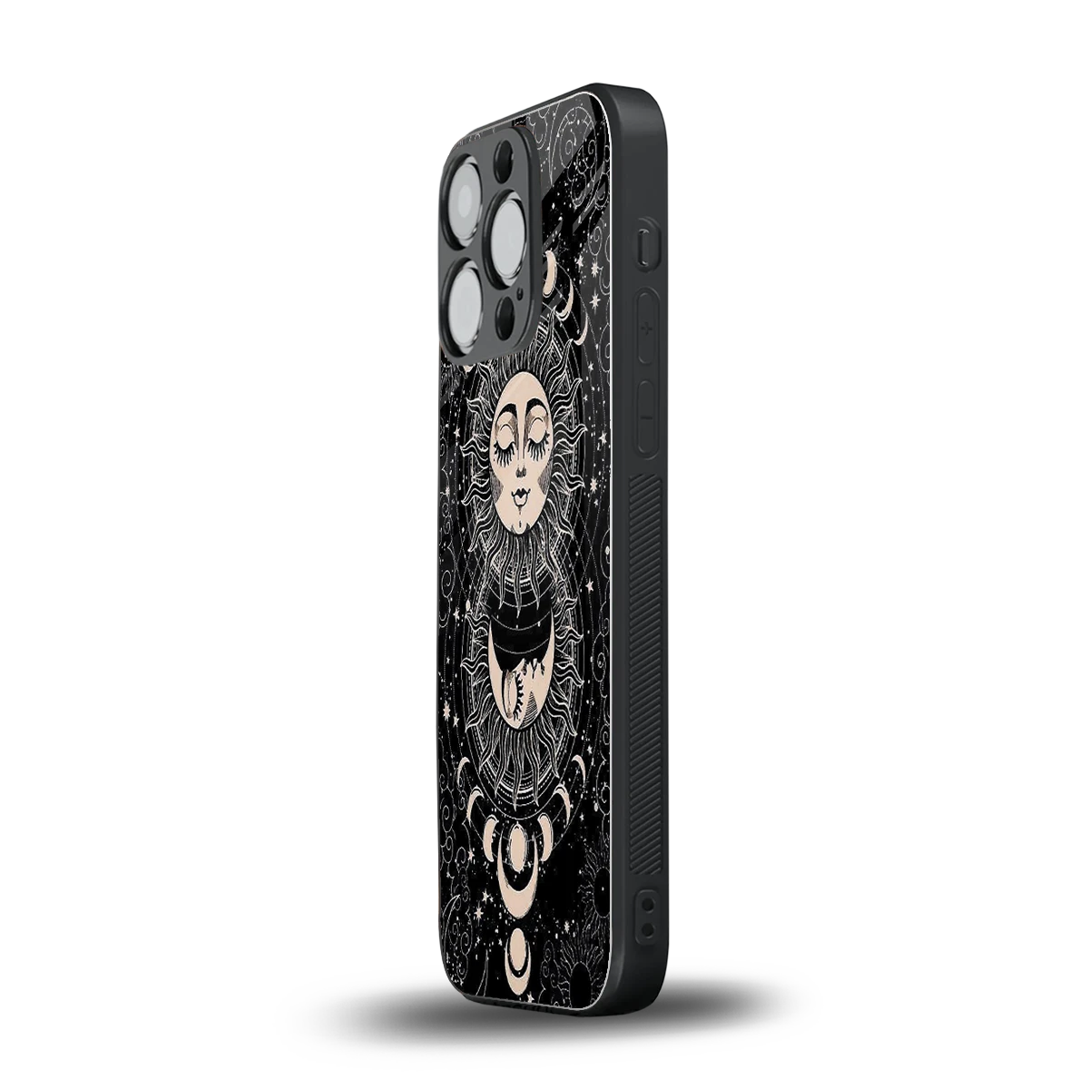 Solar Eclipse iphone 13 pro mobile cover | shockproof glass phone case