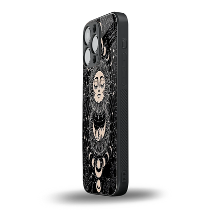 Solar Eclipse iphone 15 pro max mobile cover | shockproof glass phone case