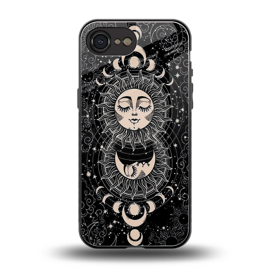 Solar Eclipse back phone cover | glass case for iphone 16e