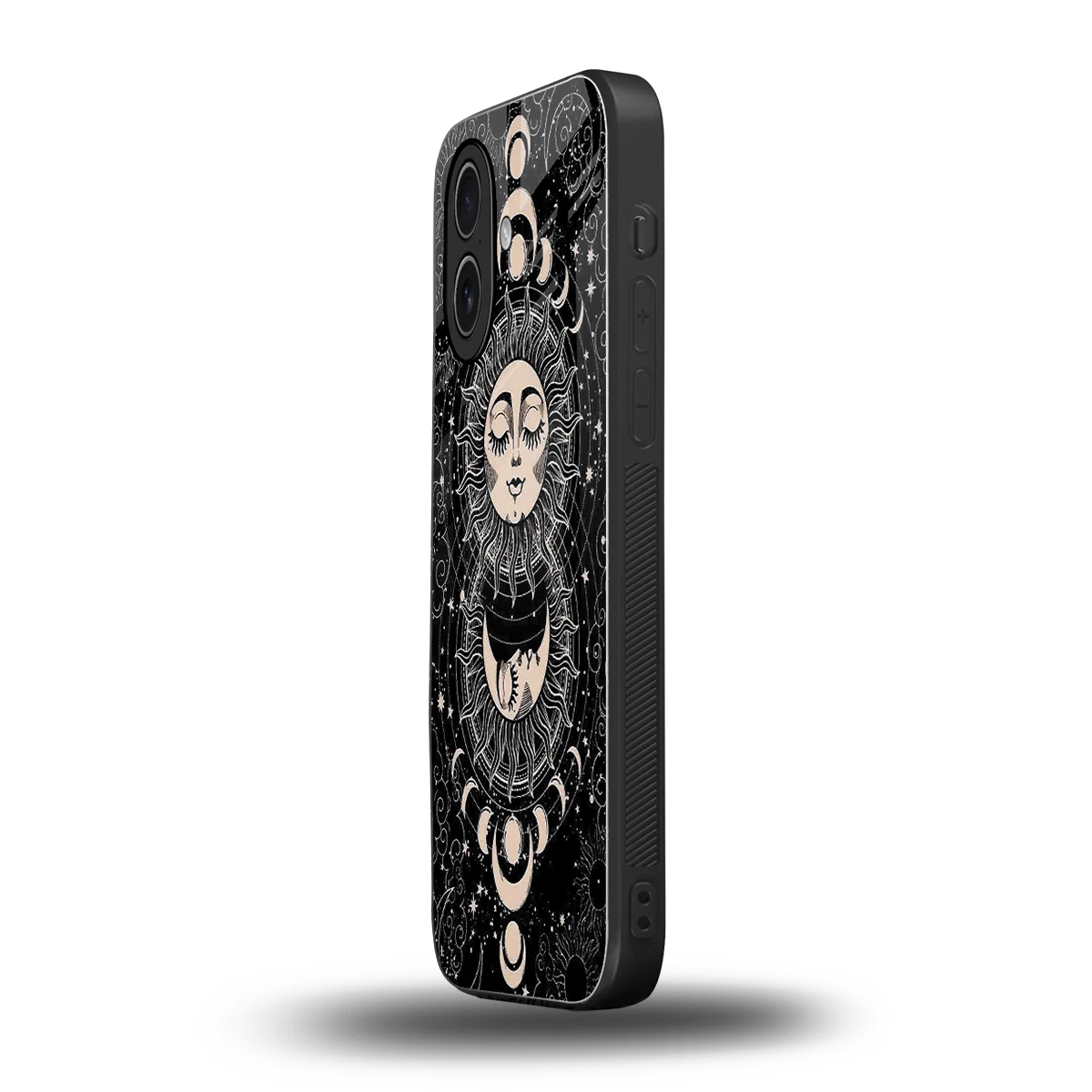 Solar Eclipse iphone 17 mobile cover | shockproof glass phone case