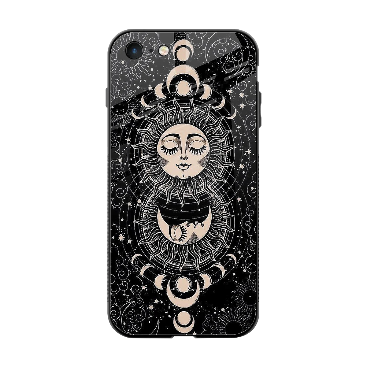 Solar Eclipse back phone cover | glass case for iphone 7