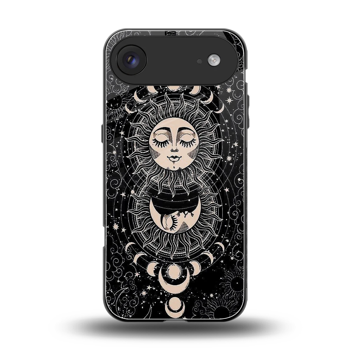 Solar Eclipse back phone cover | glass case for iphone air
