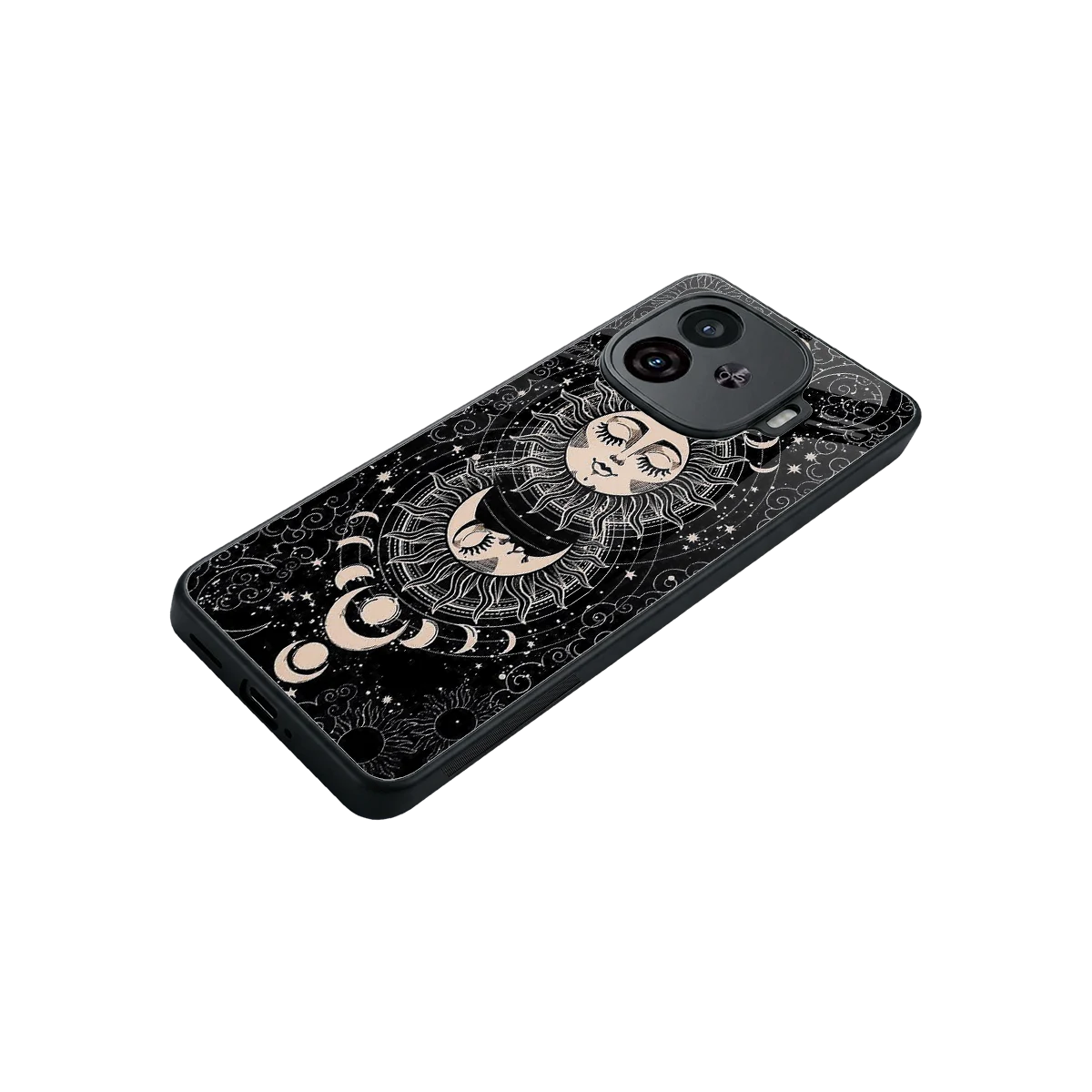 Solar Eclipse stylish phone case for iqoo neo 10r 5g | glossy glass and slim fit