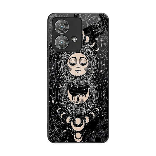 Solar Eclipse back phone cover | glass case for motorola edge 40 neo 5g