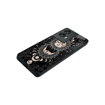 Solar Eclipse stylish phone case for motorola edge 50 fusion | glossy glass and slim fit