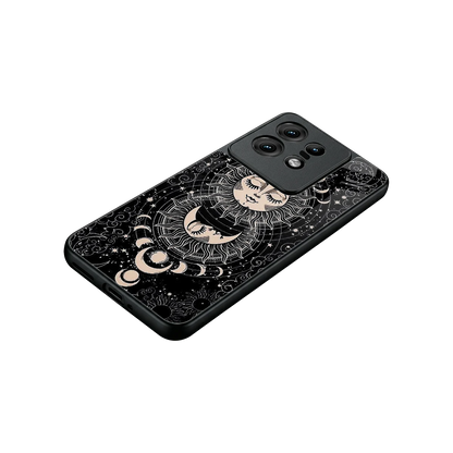 Solar Eclipse stylish phone case for motorola edge 50 pro | glossy glass and slim fit