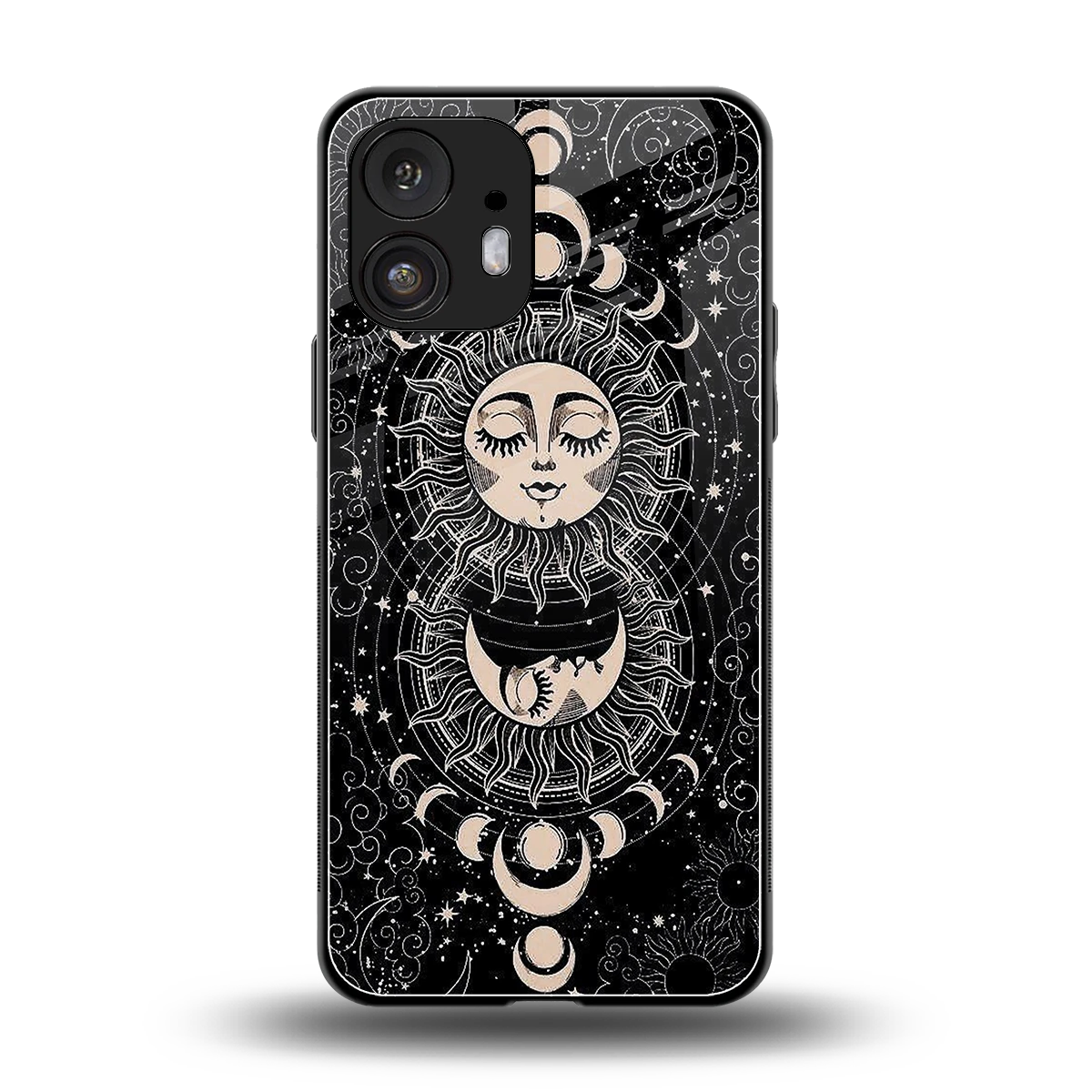 Solar Eclipse back phone cover | glass case for nothing phone 2