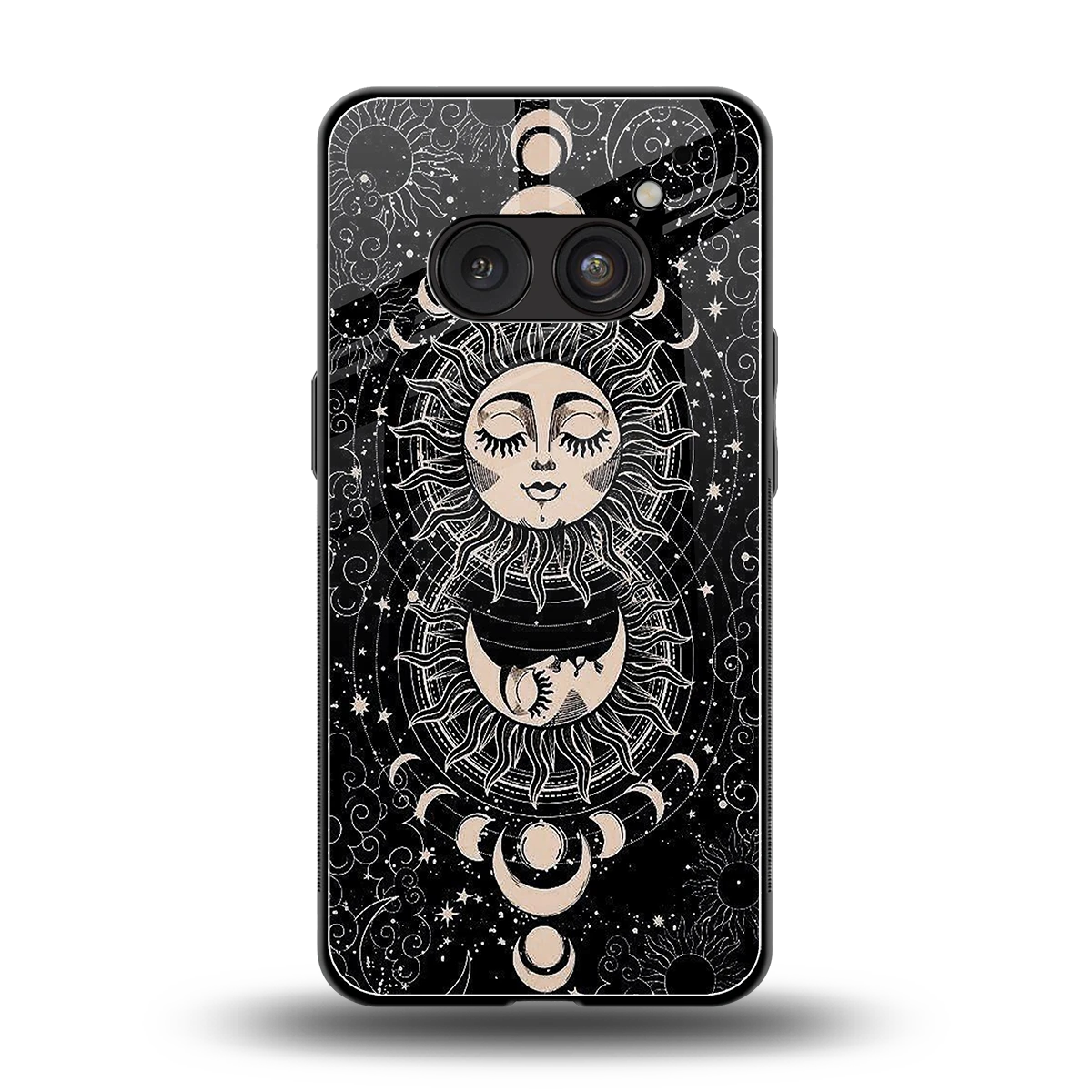 Solar Eclipse back phone cover | glass case for nothing phone 2a