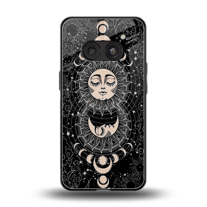 Solar Eclipse back phone cover | glass case for nothing phone 2a plus