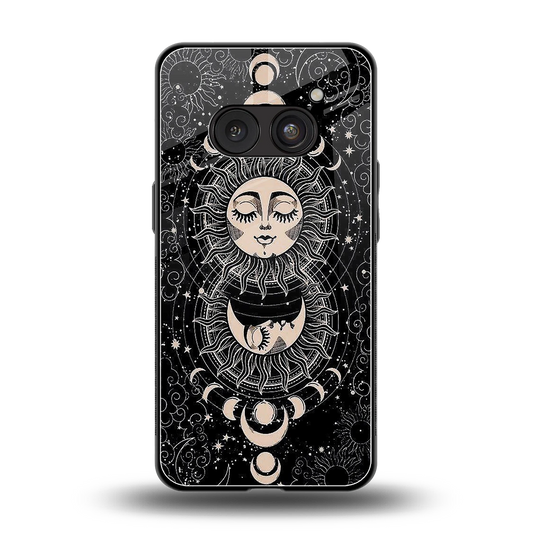 Solar Eclipse back phone cover | glass case for nothing phone 2a plus