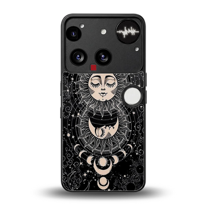 Solar Eclipse back phone cover | glass case for nothing phone 3