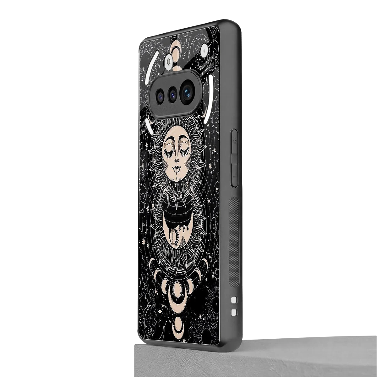 Solar Eclipse nothing phone 3a mobile cover | shockproof glass phone case