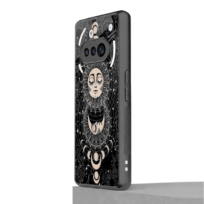 Solar Eclipse nothing phone 3a mobile cover | shockproof glass phone case
