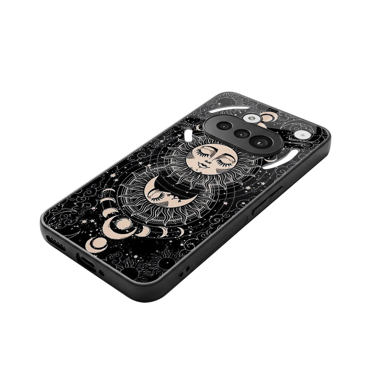 Solar Eclipse stylish phone case for nothing phone 3a | glossy glass and slim fit