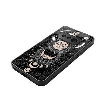 Solar Eclipse stylish phone case for nothing phone 3a | glossy glass and slim fit