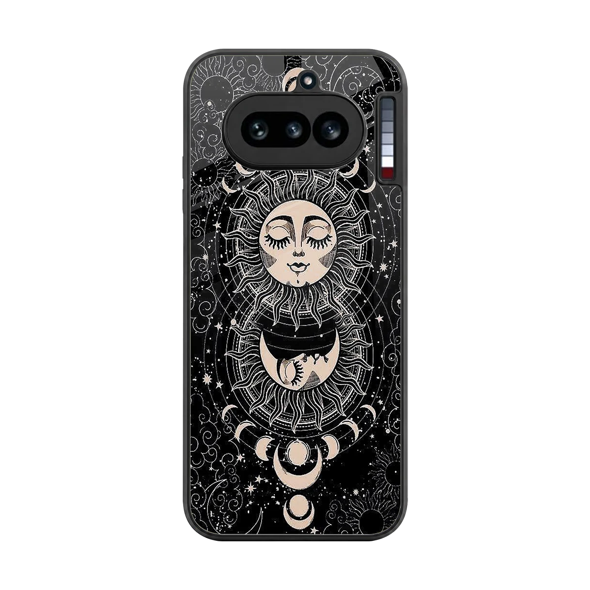 Solar Eclipse back phone cover | glass case for nothing phone 4a