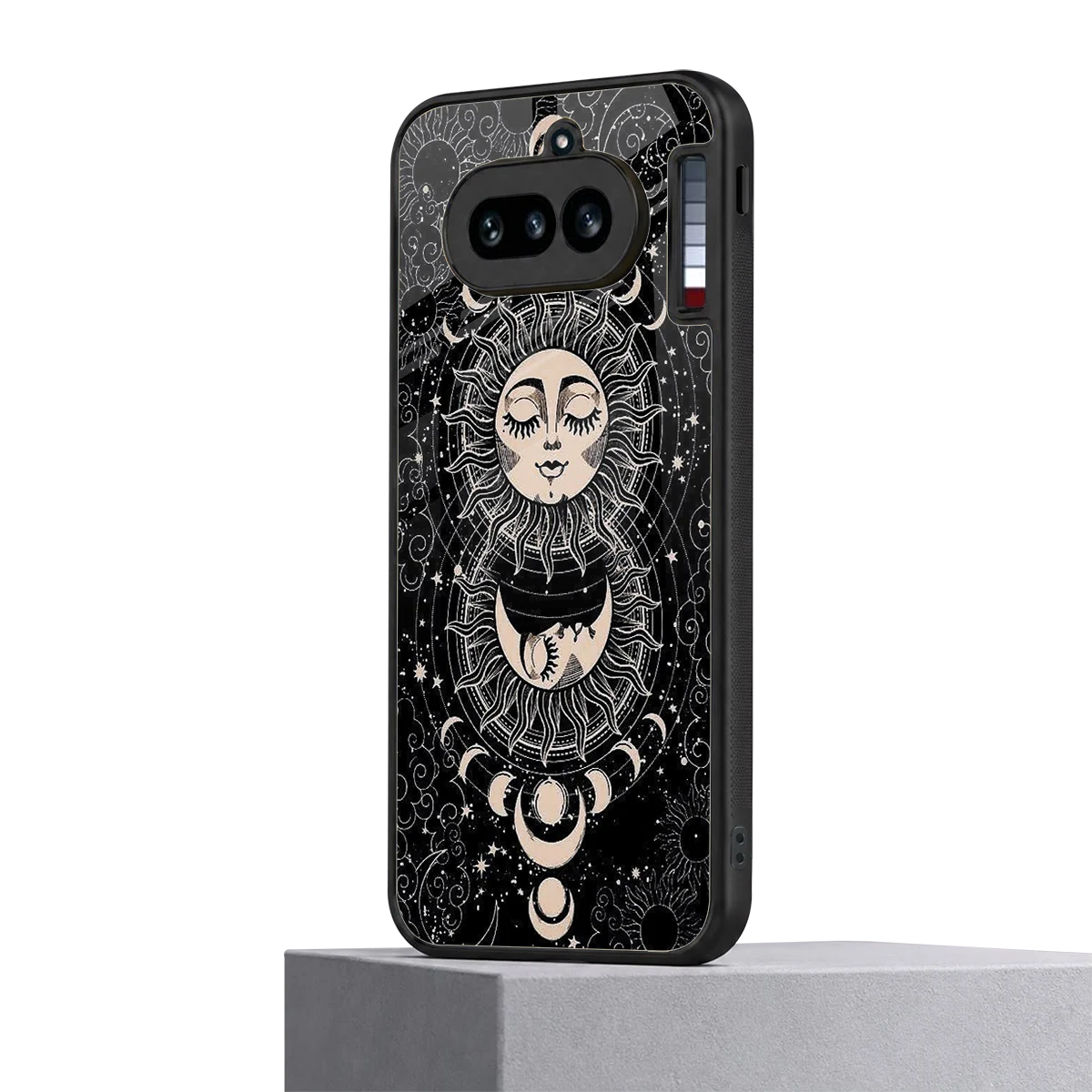 Solar Eclipse nothing phone 4a mobile cover | shockproof glass phone case